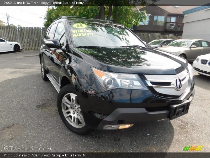 Formal Black / Ebony 2008 Acura MDX Technology