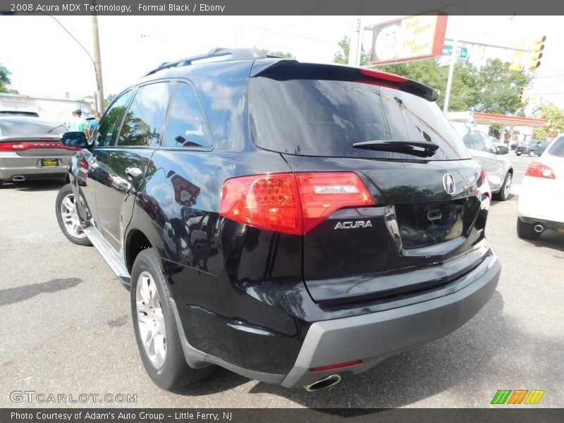 Formal Black / Ebony 2008 Acura MDX Technology