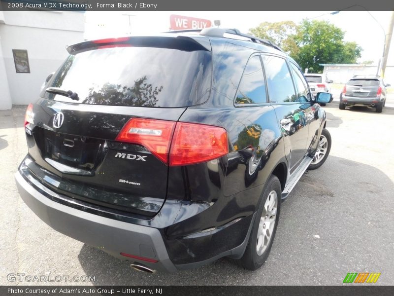 Formal Black / Ebony 2008 Acura MDX Technology