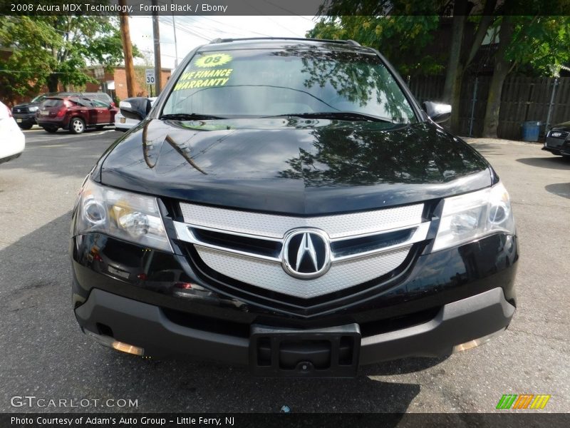 Formal Black / Ebony 2008 Acura MDX Technology
