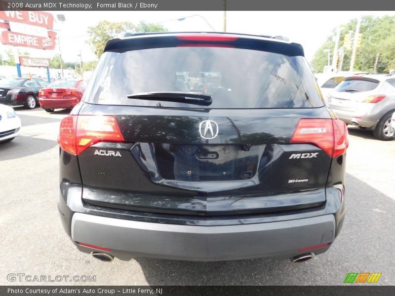 Formal Black / Ebony 2008 Acura MDX Technology