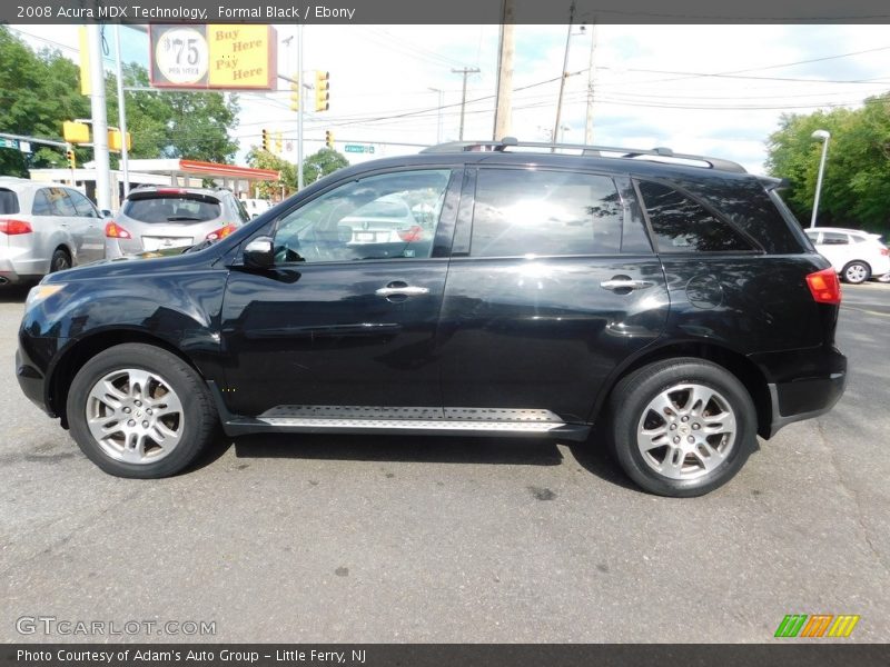 Formal Black / Ebony 2008 Acura MDX Technology