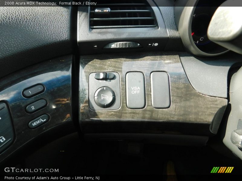 Formal Black / Ebony 2008 Acura MDX Technology