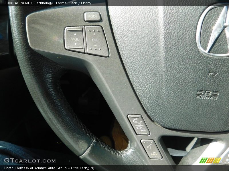 Formal Black / Ebony 2008 Acura MDX Technology