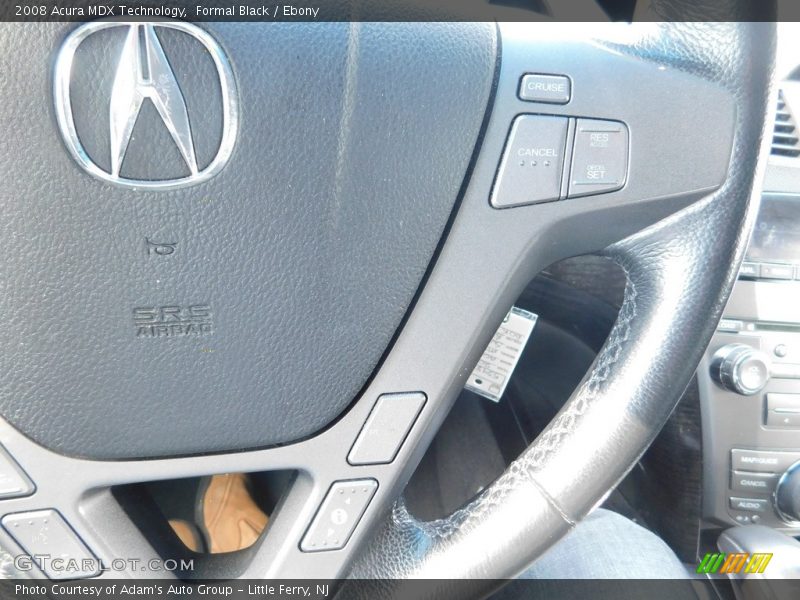 Formal Black / Ebony 2008 Acura MDX Technology
