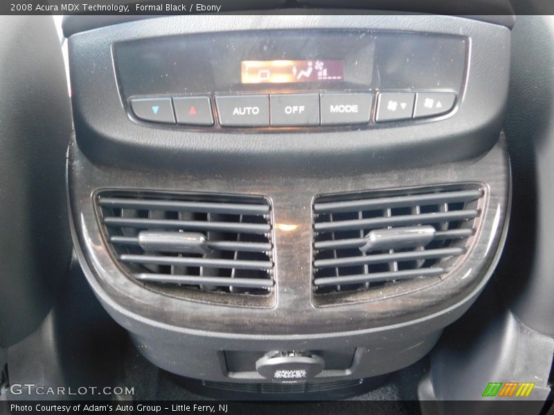 Formal Black / Ebony 2008 Acura MDX Technology
