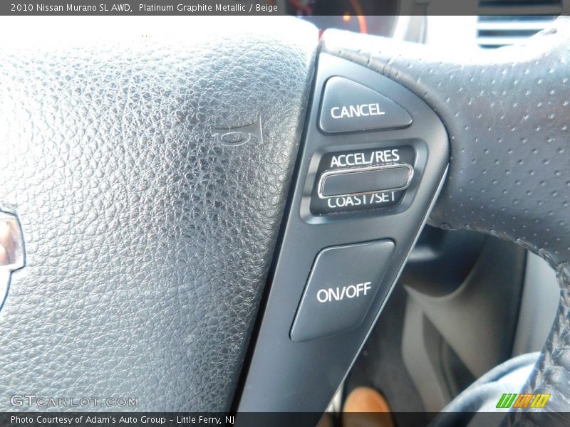 Platinum Graphite Metallic / Beige 2010 Nissan Murano SL AWD