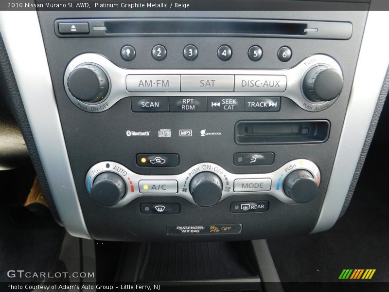 Platinum Graphite Metallic / Beige 2010 Nissan Murano SL AWD