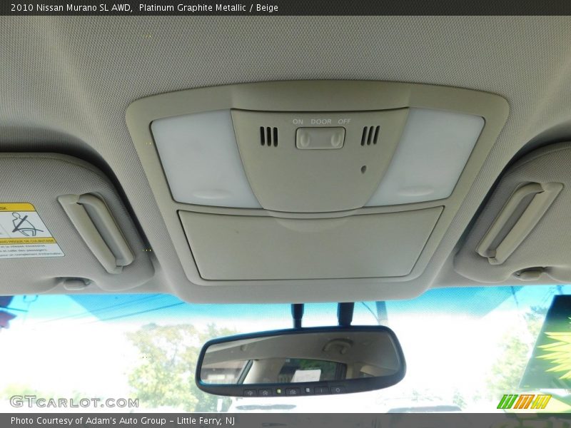 Platinum Graphite Metallic / Beige 2010 Nissan Murano SL AWD