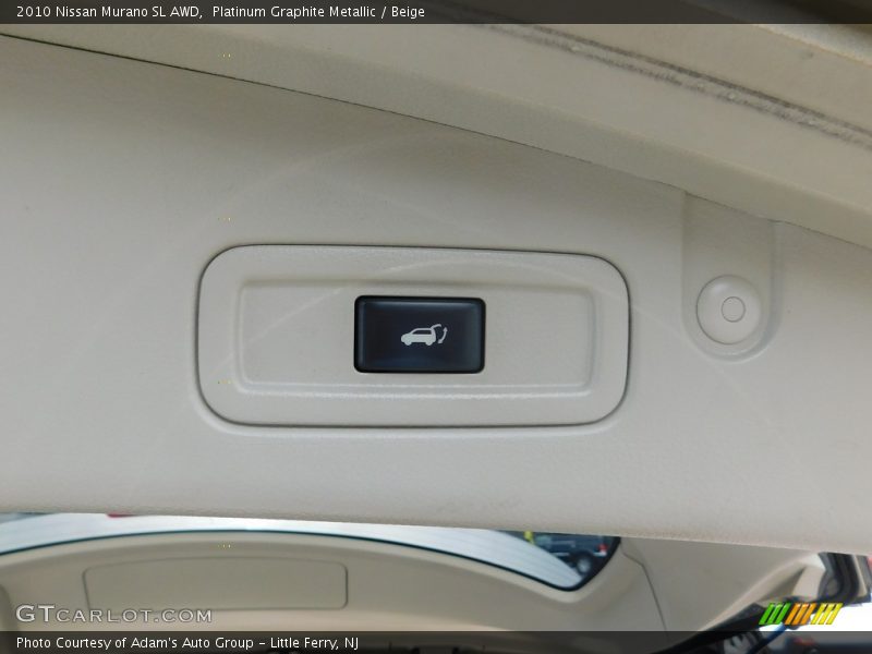 Platinum Graphite Metallic / Beige 2010 Nissan Murano SL AWD