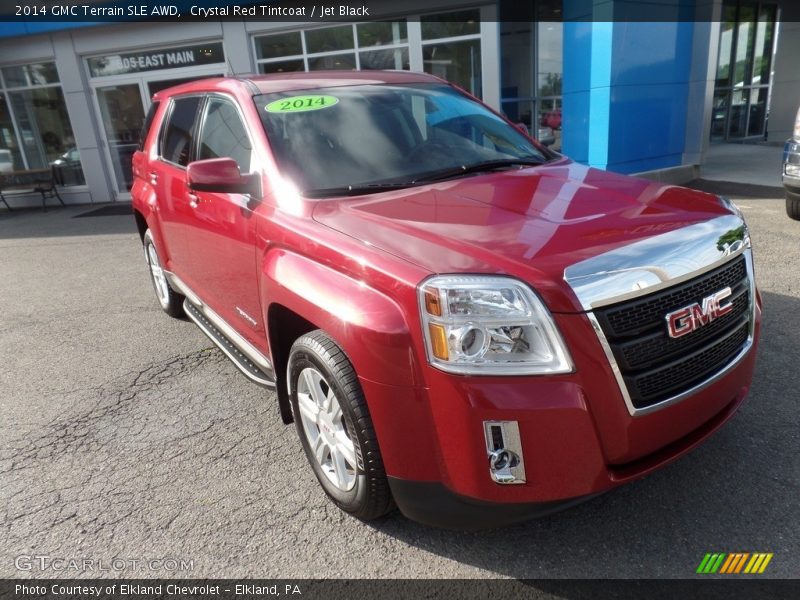 Crystal Red Tintcoat / Jet Black 2014 GMC Terrain SLE AWD