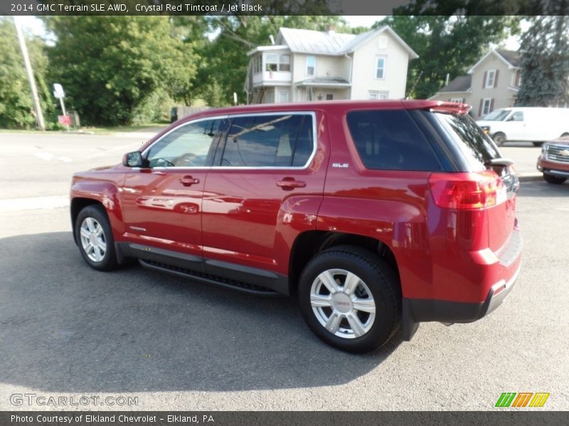 Crystal Red Tintcoat / Jet Black 2014 GMC Terrain SLE AWD