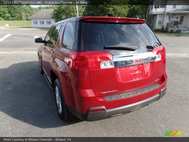 Crystal Red Tintcoat / Jet Black 2014 GMC Terrain SLE AWD