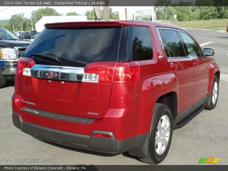 Crystal Red Tintcoat / Jet Black 2014 GMC Terrain SLE AWD