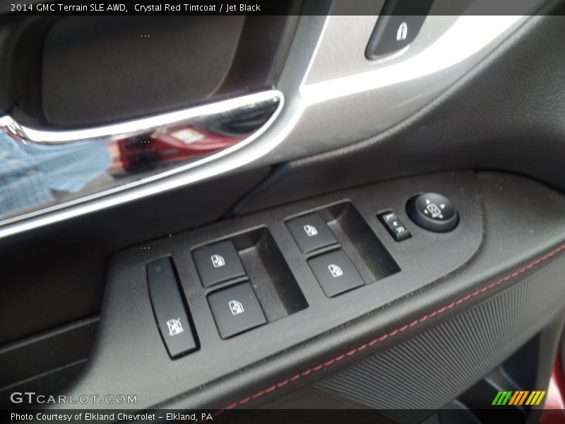 Crystal Red Tintcoat / Jet Black 2014 GMC Terrain SLE AWD