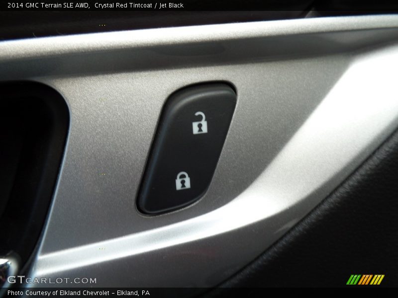 Crystal Red Tintcoat / Jet Black 2014 GMC Terrain SLE AWD