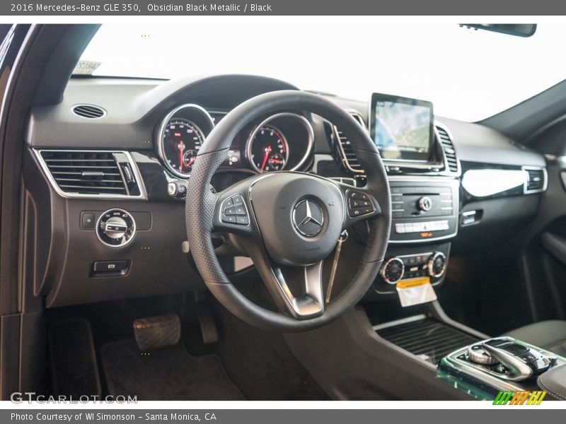 Obsidian Black Metallic / Black 2016 Mercedes-Benz GLE 350