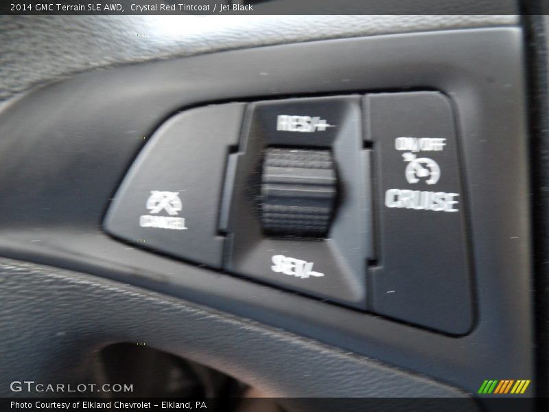 Crystal Red Tintcoat / Jet Black 2014 GMC Terrain SLE AWD