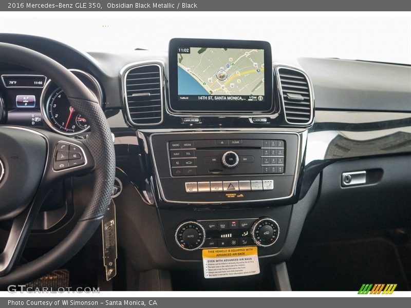 Obsidian Black Metallic / Black 2016 Mercedes-Benz GLE 350