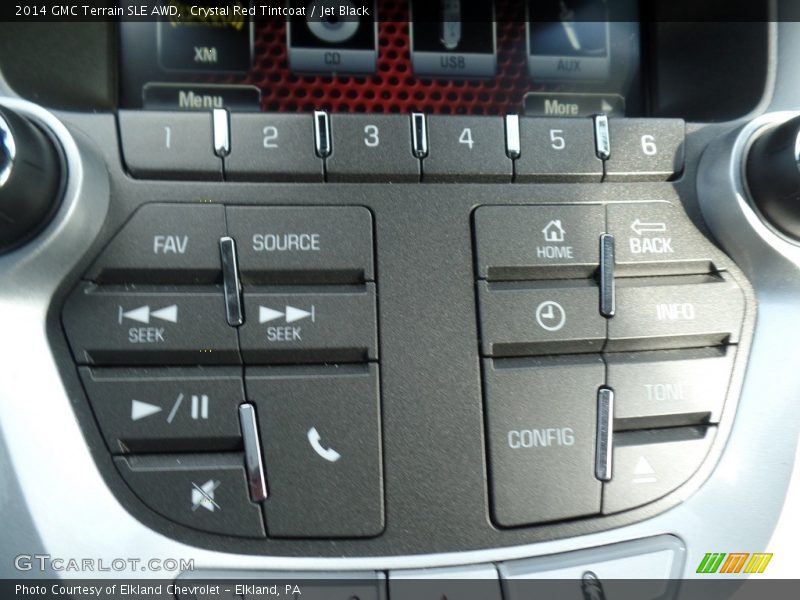 Crystal Red Tintcoat / Jet Black 2014 GMC Terrain SLE AWD