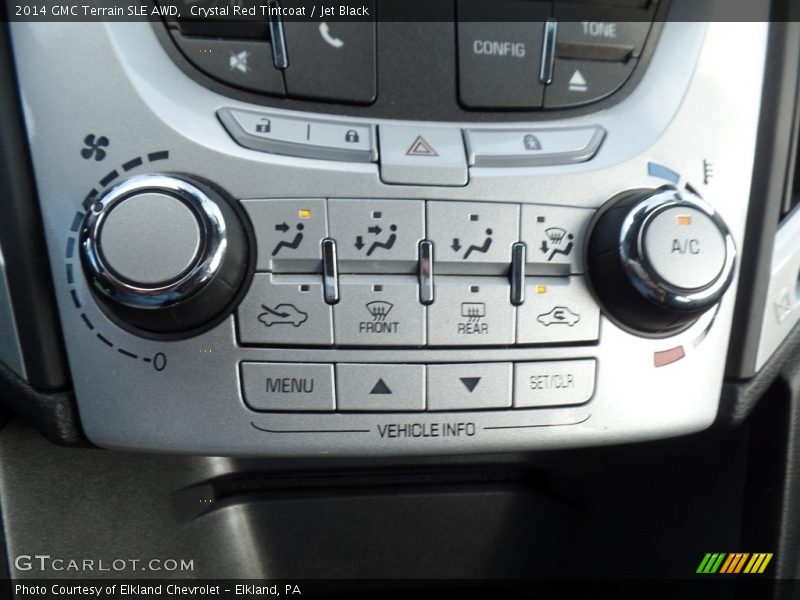 Crystal Red Tintcoat / Jet Black 2014 GMC Terrain SLE AWD