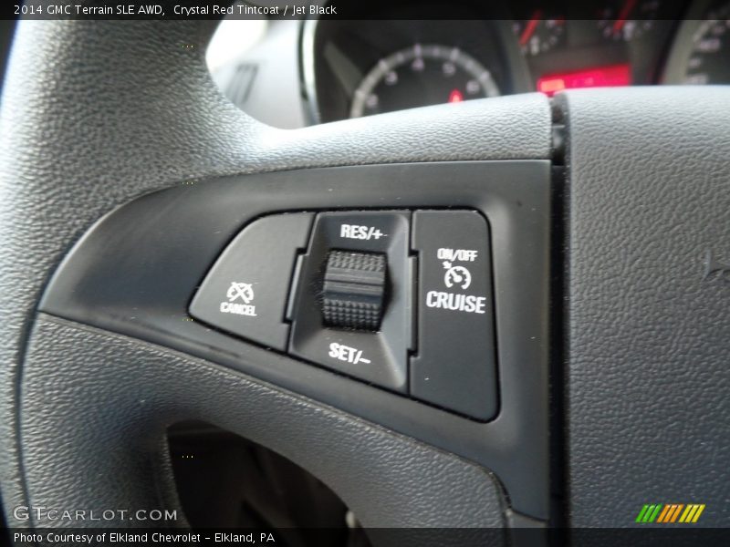 Crystal Red Tintcoat / Jet Black 2014 GMC Terrain SLE AWD