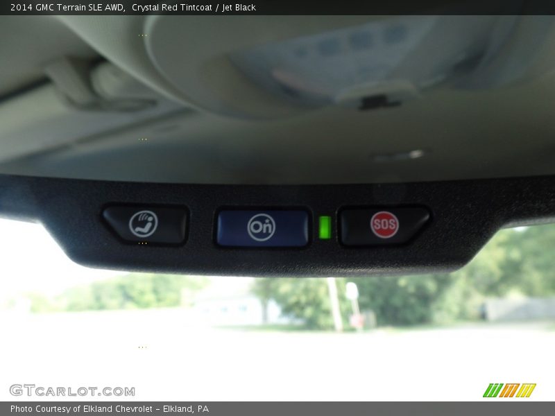 Crystal Red Tintcoat / Jet Black 2014 GMC Terrain SLE AWD