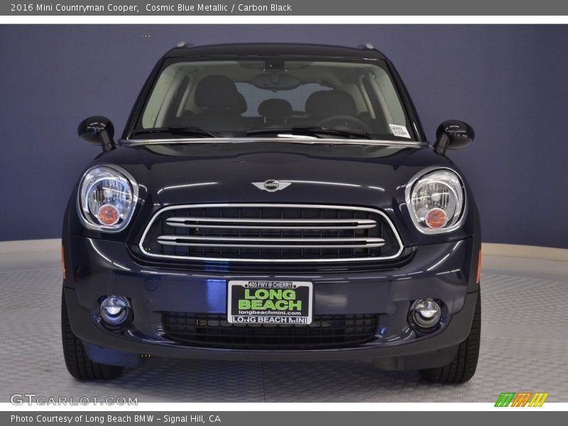 Cosmic Blue Metallic / Carbon Black 2016 Mini Countryman Cooper