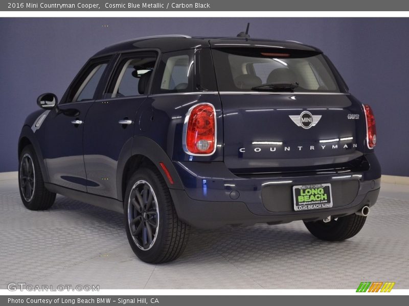 Cosmic Blue Metallic / Carbon Black 2016 Mini Countryman Cooper