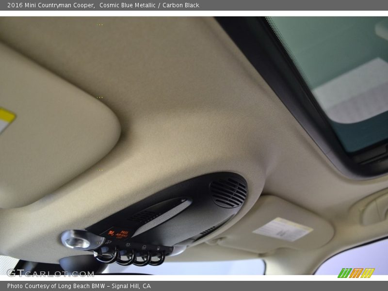 Cosmic Blue Metallic / Carbon Black 2016 Mini Countryman Cooper