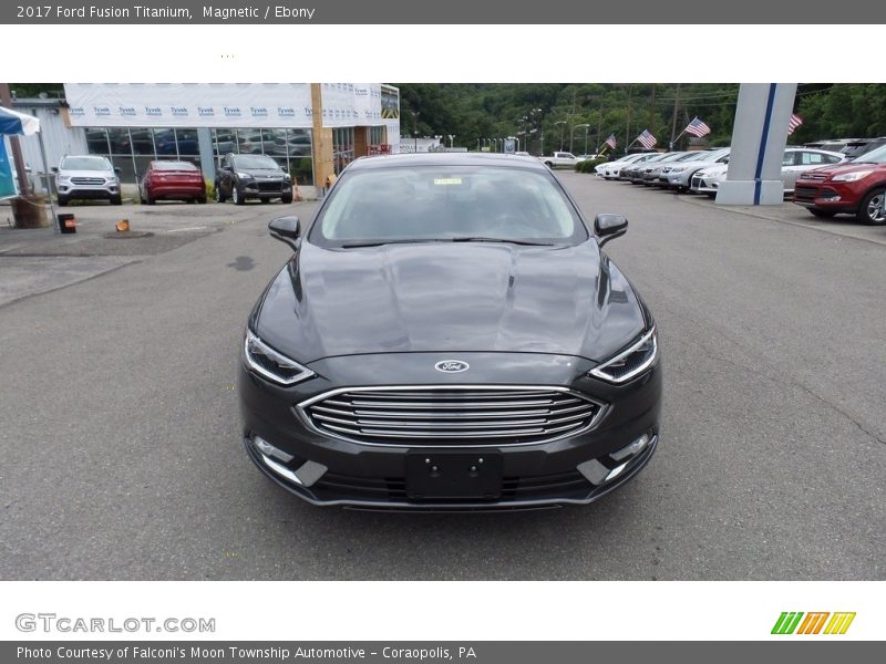 Magnetic / Ebony 2017 Ford Fusion Titanium