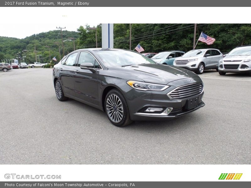 Magnetic / Ebony 2017 Ford Fusion Titanium