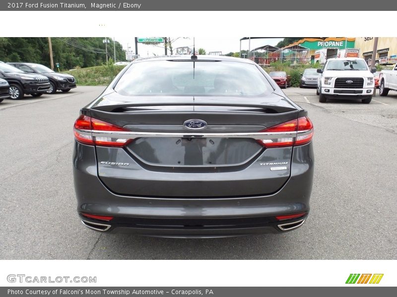 Magnetic / Ebony 2017 Ford Fusion Titanium