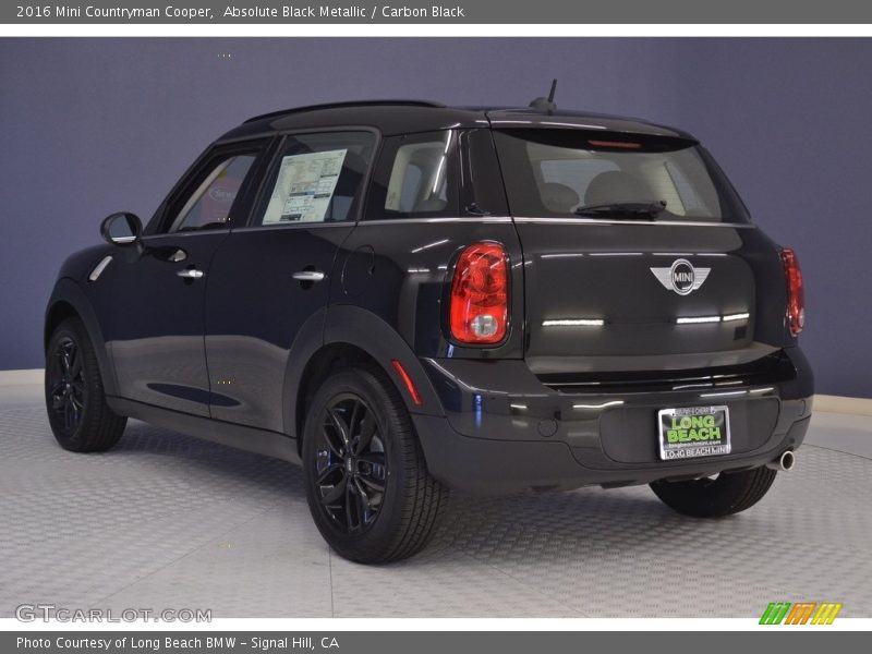 Absolute Black Metallic / Carbon Black 2016 Mini Countryman Cooper