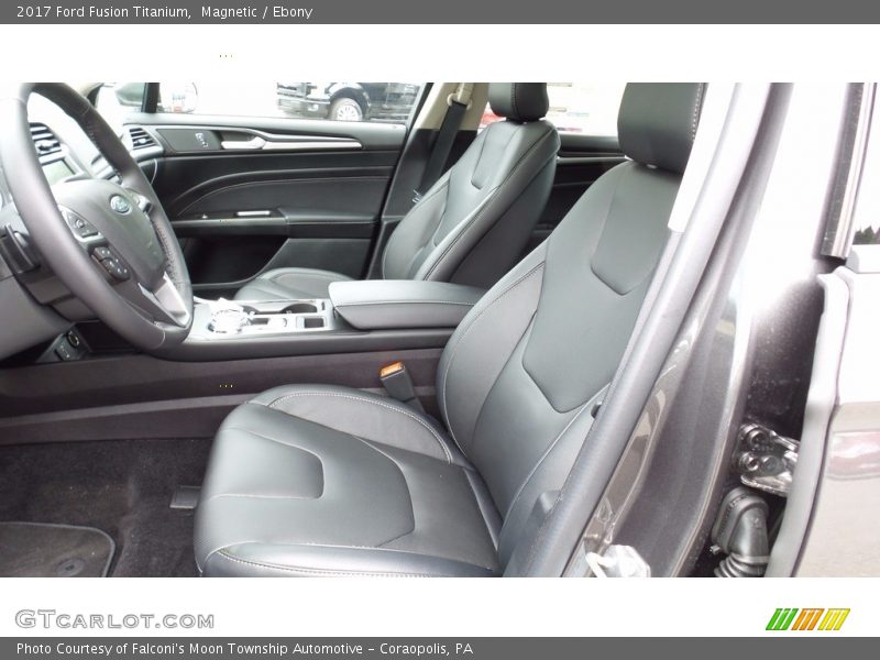 Magnetic / Ebony 2017 Ford Fusion Titanium