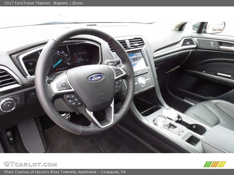 Magnetic / Ebony 2017 Ford Fusion Titanium