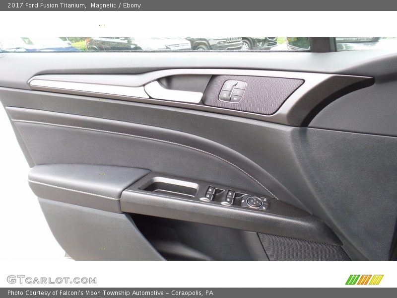 Magnetic / Ebony 2017 Ford Fusion Titanium