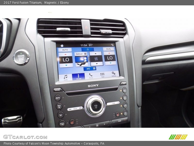 Magnetic / Ebony 2017 Ford Fusion Titanium
