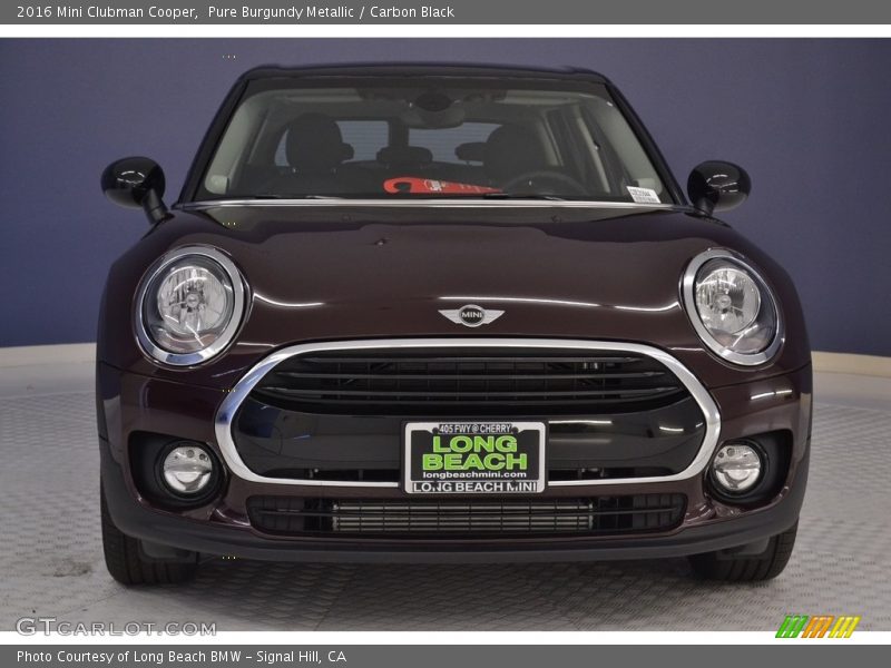 Pure Burgundy Metallic / Carbon Black 2016 Mini Clubman Cooper