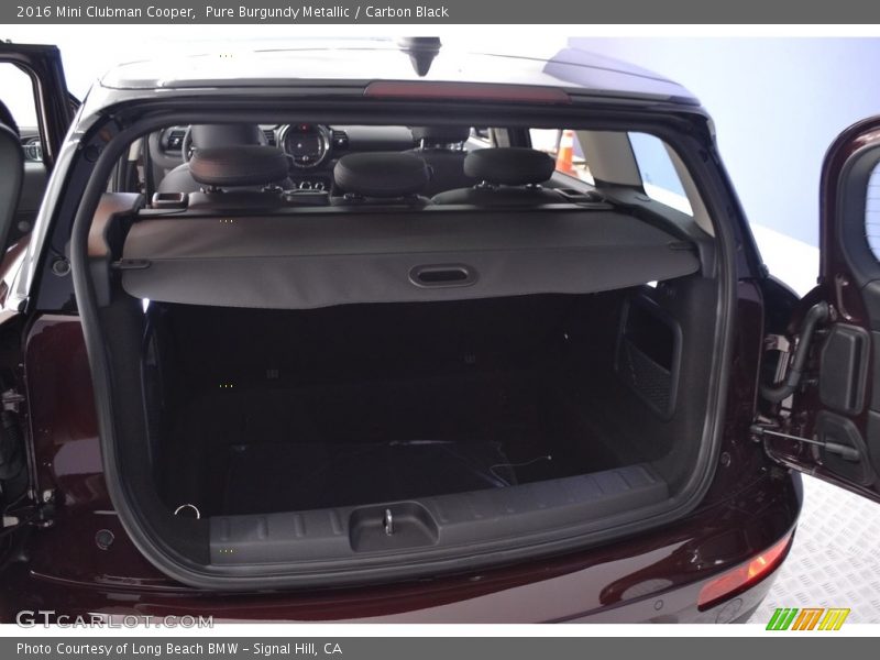 Pure Burgundy Metallic / Carbon Black 2016 Mini Clubman Cooper