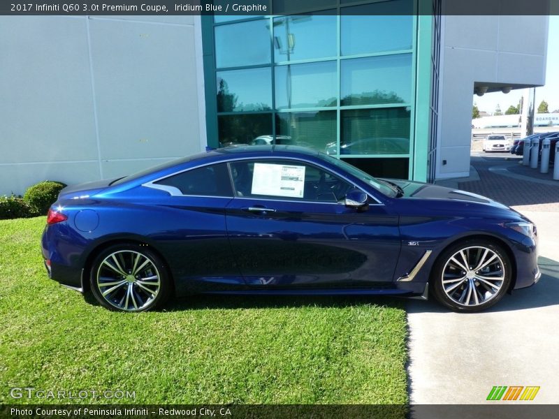  2017 Q60 3.0t Premium Coupe Iridium Blue