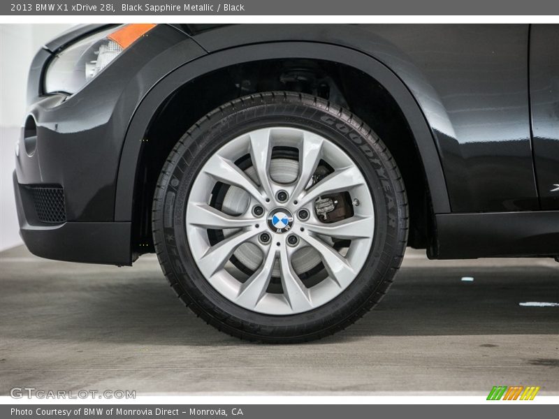 Black Sapphire Metallic / Black 2013 BMW X1 xDrive 28i
