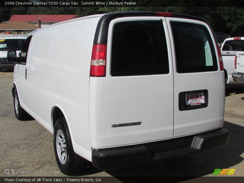 Summit White / Medium Pewter 2009 Chevrolet Express 1500 Cargo Van