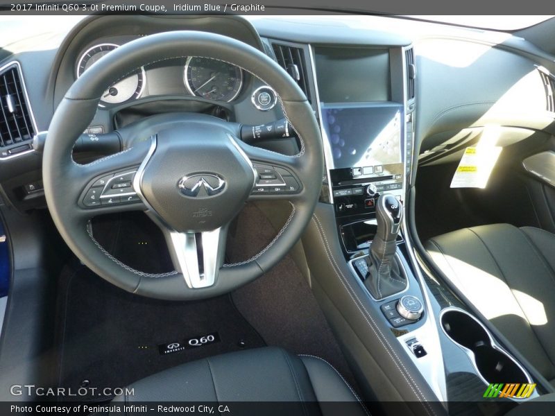 Dashboard of 2017 Q60 3.0t Premium Coupe