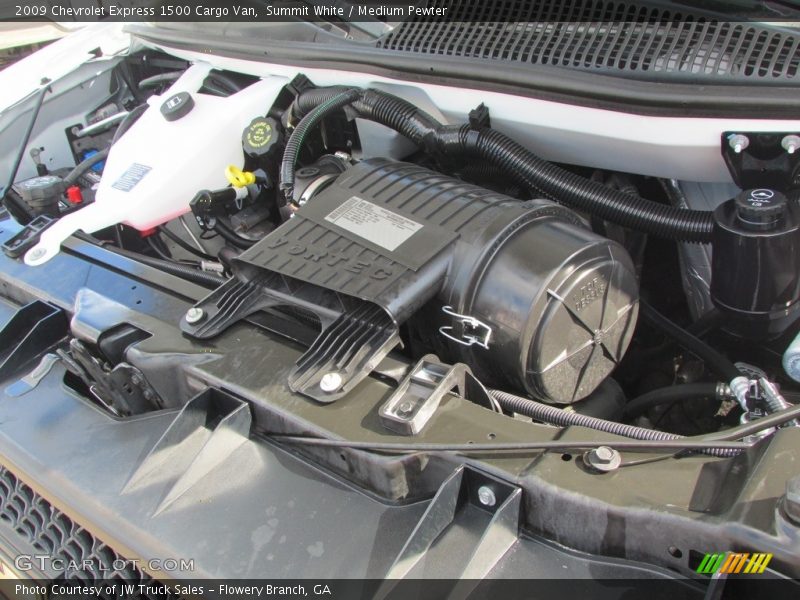 Summit White / Medium Pewter 2009 Chevrolet Express 1500 Cargo Van