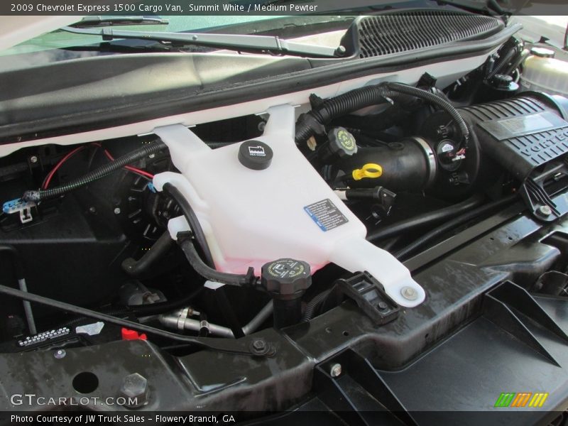 Summit White / Medium Pewter 2009 Chevrolet Express 1500 Cargo Van