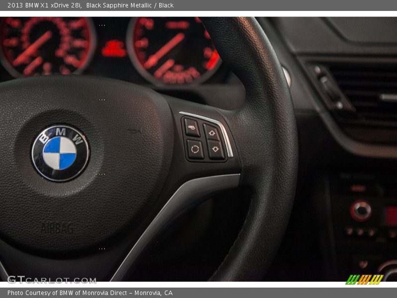 Black Sapphire Metallic / Black 2013 BMW X1 xDrive 28i