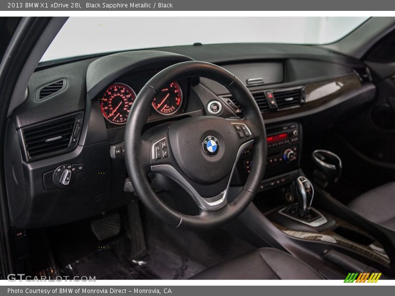 Black Sapphire Metallic / Black 2013 BMW X1 xDrive 28i