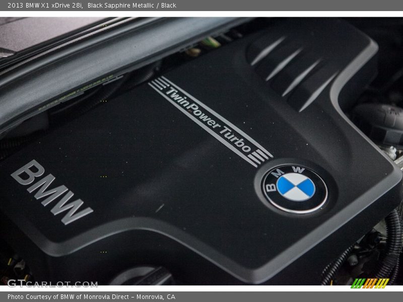 Black Sapphire Metallic / Black 2013 BMW X1 xDrive 28i