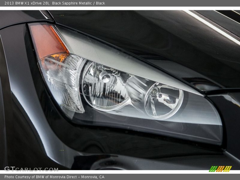 Black Sapphire Metallic / Black 2013 BMW X1 xDrive 28i